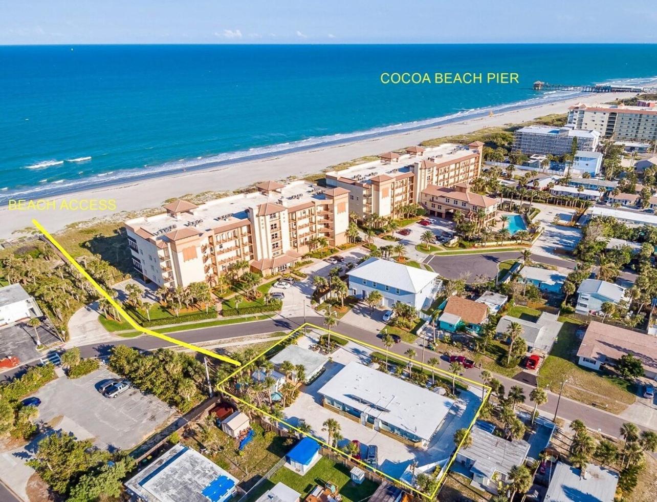Boutique Vacation Rental Complex At Beach Cocoa Beach Eksteriør billede